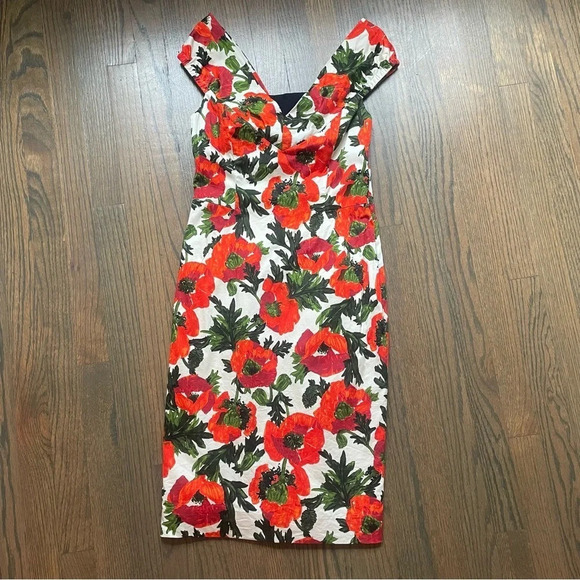 Milly of New York Gorgeous Poppy Flower - Picture 2 of 12